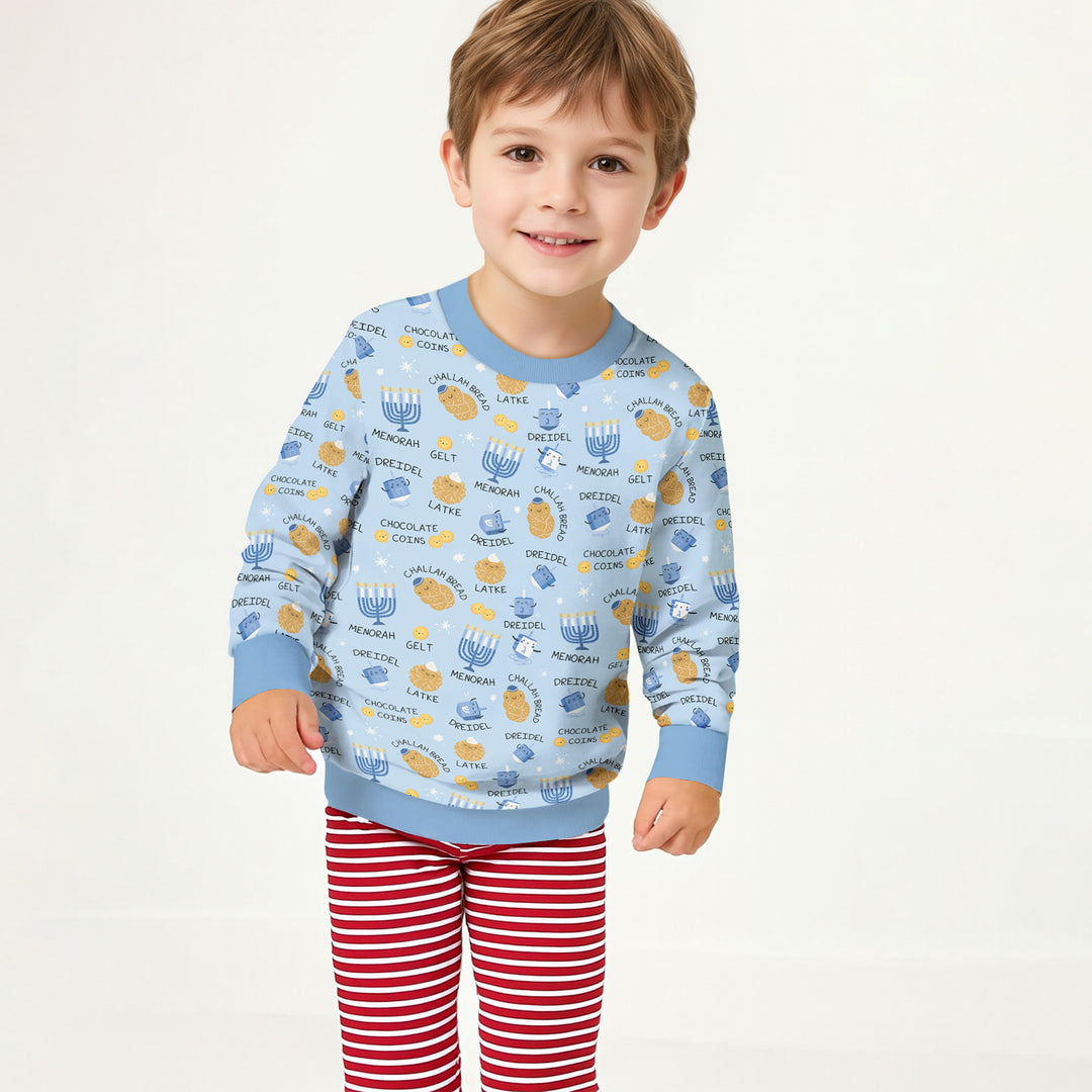 Family Hanukkah Matching Crewneck Sweatshirt