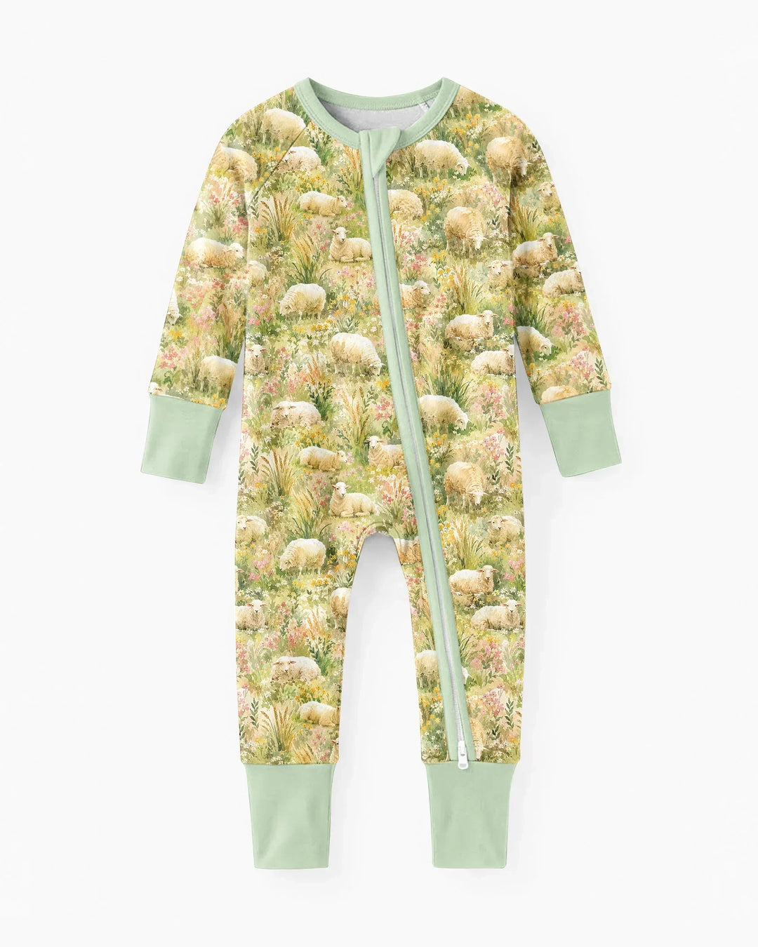 The Lord Is My Shepherd Watercolor Bamboo Convertible Zippy