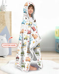 Vorlage für individuelles Damen-Pyjama-Set