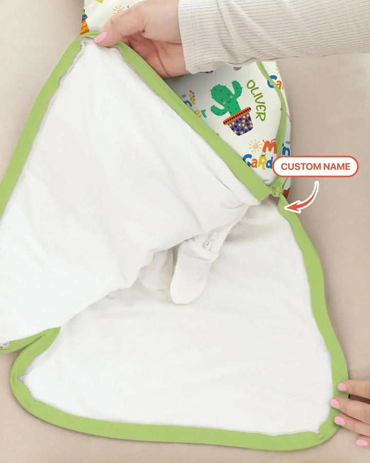 Custom Name Mini Gardener Bamboo Sleep Bag