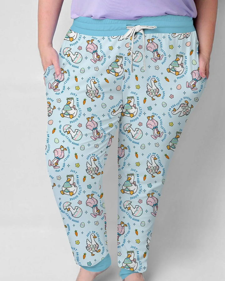 Easter Silly Goose Women Pajama Set