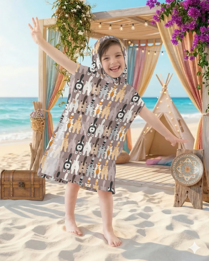 Cheeky Tails Bamboo Swim Poncho