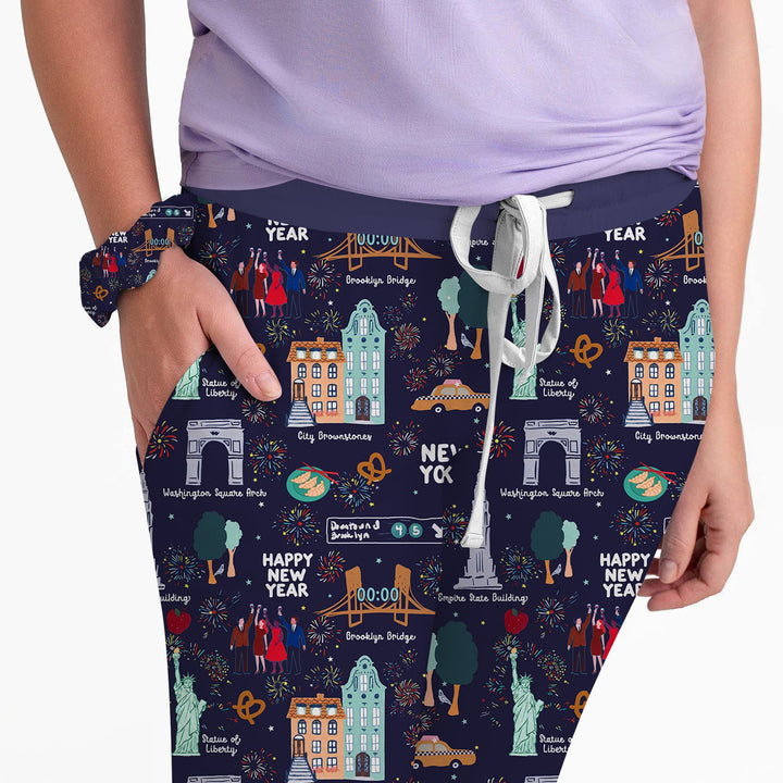 New York New Year Eve Women Pajama Set