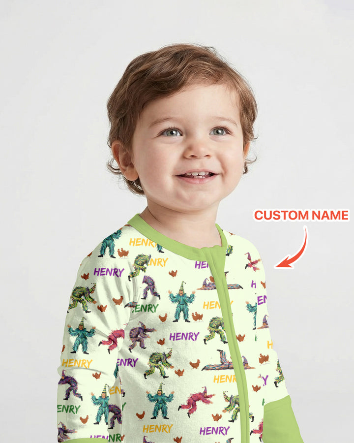 Gerippte Babykleidung mit individuellem Foto - Weich &amp; Skizzenhaft