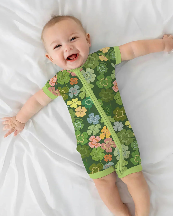 Lucky 4 Leaf Clover Shorty Zippy