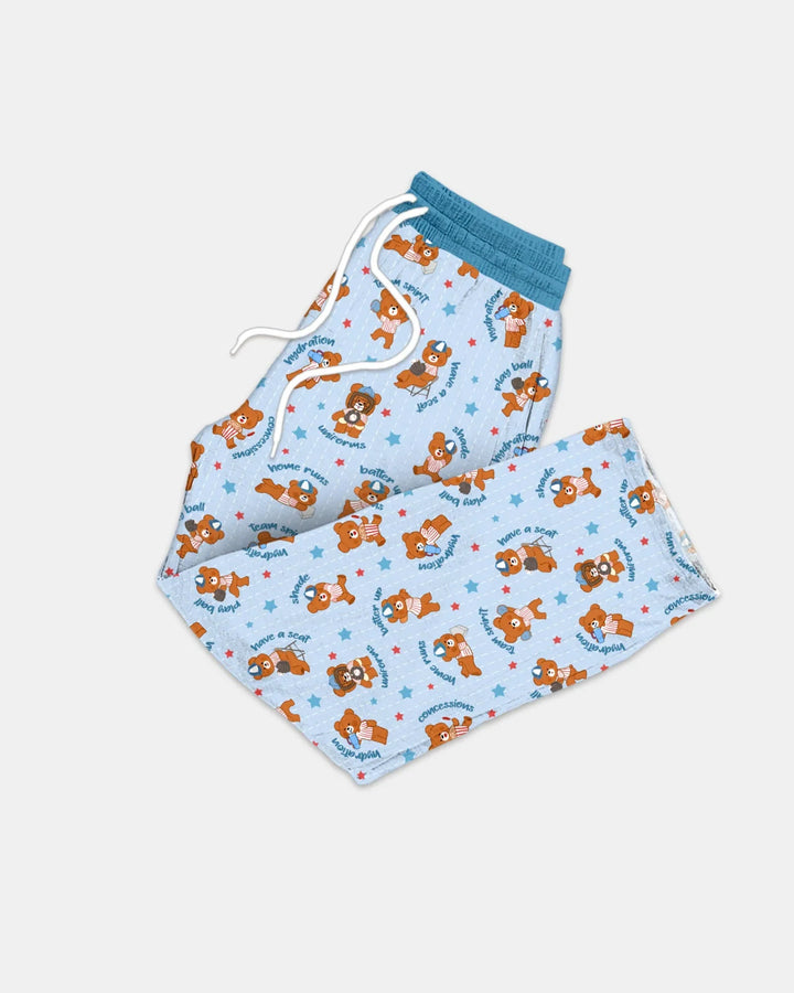 Born To Play Baseball Bamboo Men's Pajama Set