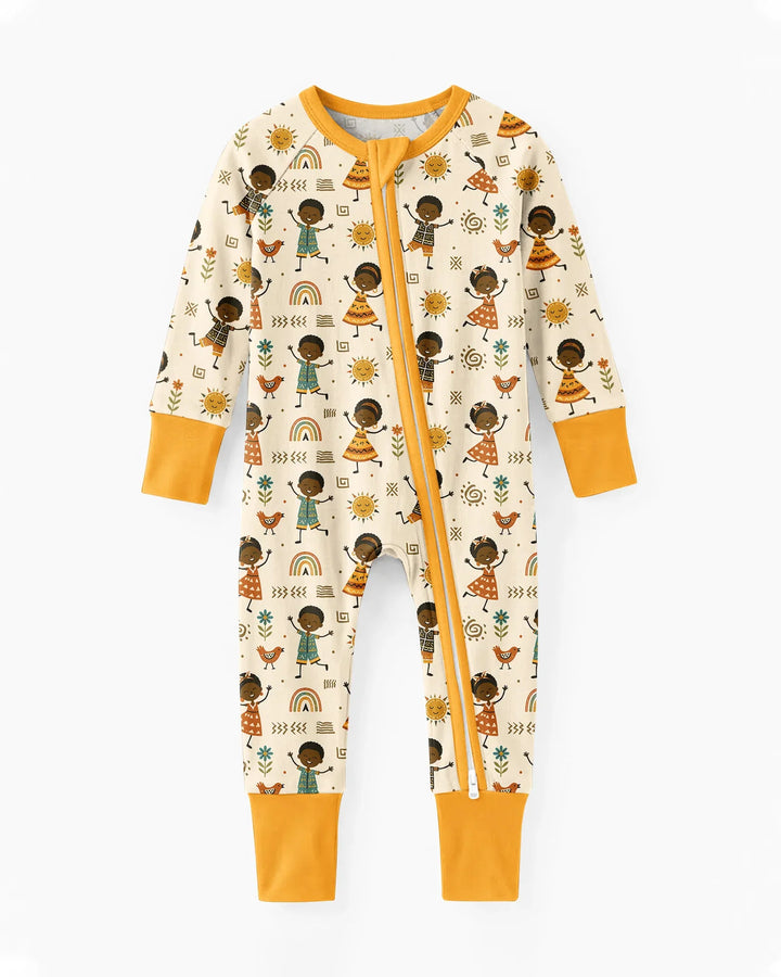 Cute African Heritage Bamboo Convertible Zippy