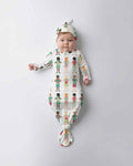 Little Friends Everywhere Bamboo Knot Gown