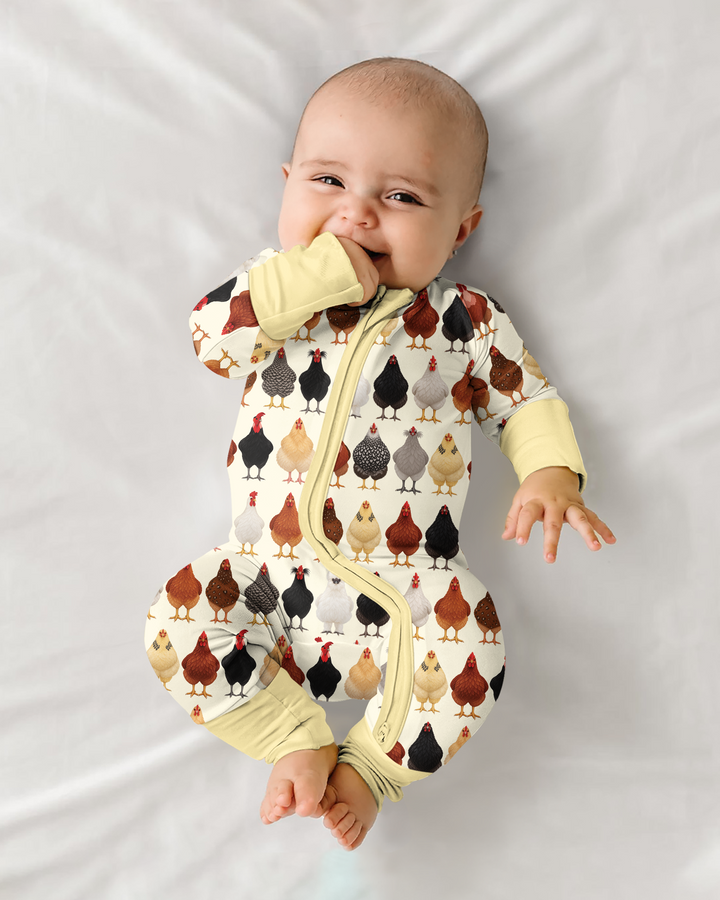 Cluckin' Cute Bamboo Convertible Zippy
