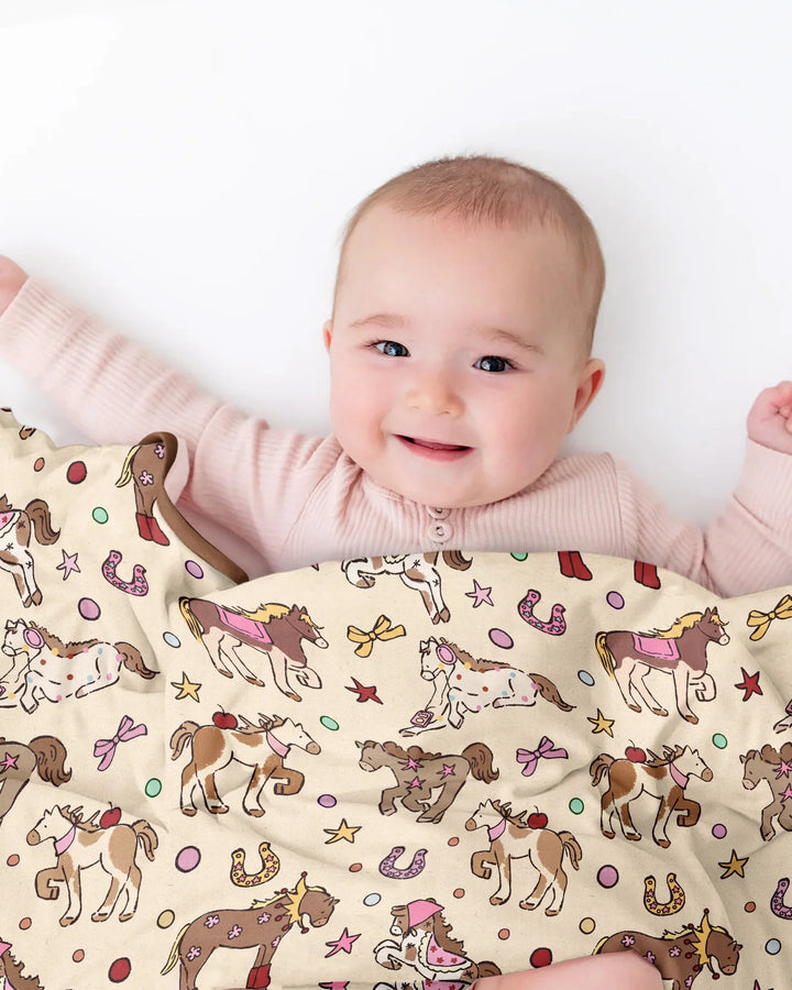 Lil' Buckaroo Bamboo Blanket