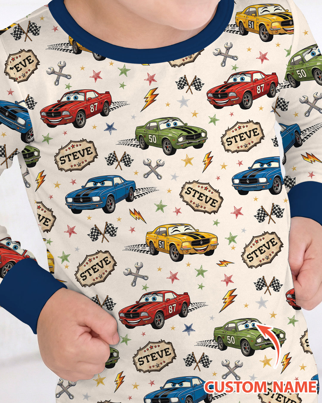 Cool Race Bamboo Two Piece Long Sleeve Pajama Set