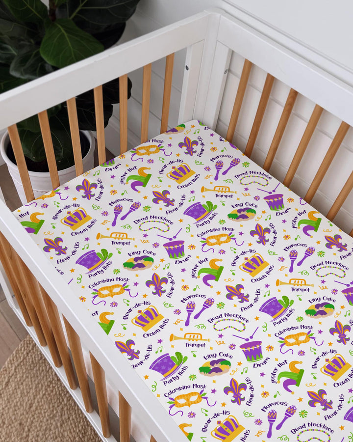 Vorlage für individuelle Spannbettlaken für Kinderbetten