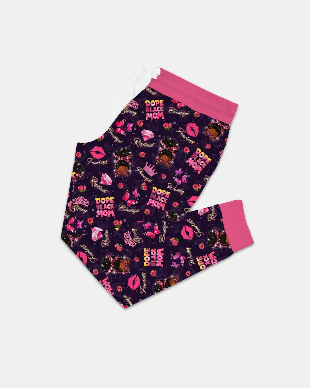 Dope Black Queen Bambus Schlafanzug Set für Damen
