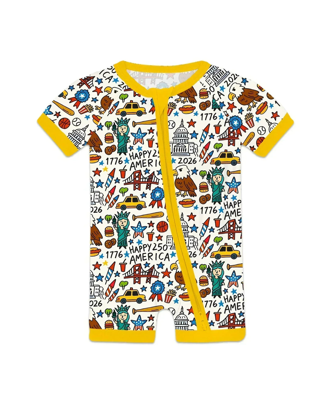 Doodle America 250th Anniversary Family Shorty Zippy