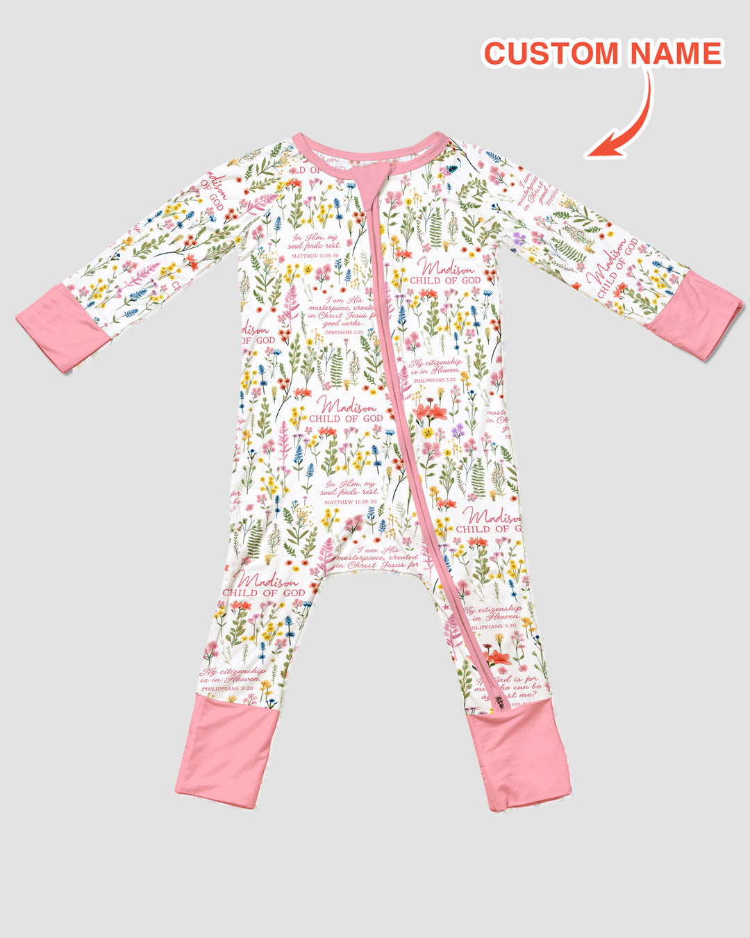 Gerippte Babykleidung mit individuellem Foto - Weich &amp; Skizzenhaft