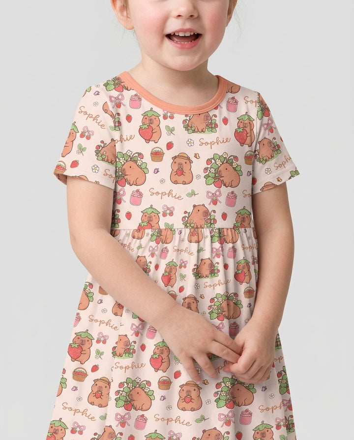 Vorlage Bambus Twirl Kleid