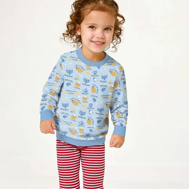 Family Hanukkah Matching Crewneck Sweatshirt