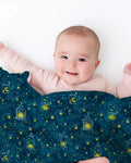 Firefly Evening Forest Bamboo Blanket