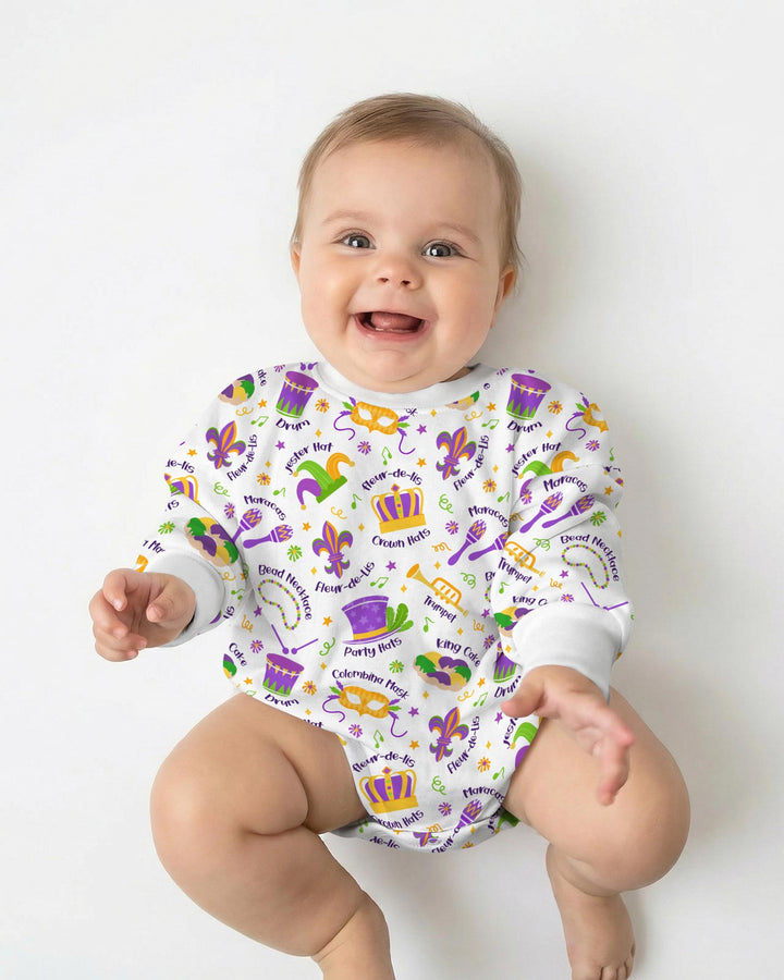 Gerippte Babykleidung mit individuellem Foto - Weich &amp; Skizzenhaft