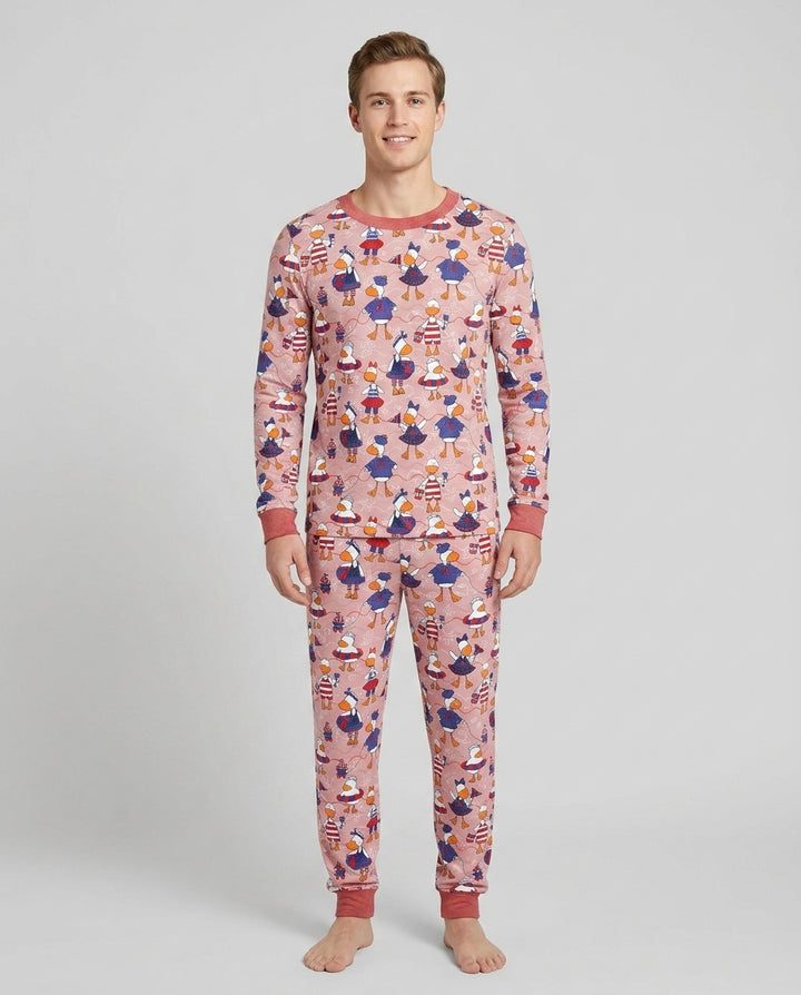 Freedom Floaties Family Matching Bamboo Men's Pajama Set