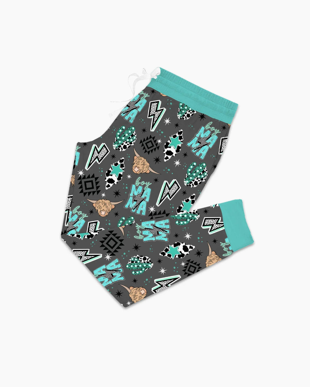 Western Mama & Me Matching  Bamboo Women Pajama Set