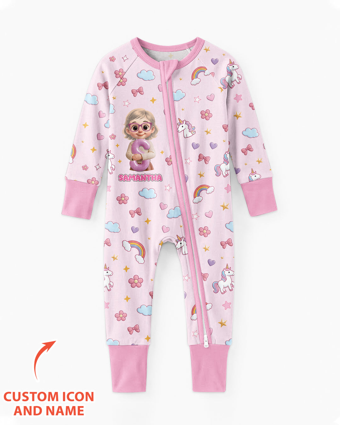 Little Star Initial Bamboo Convertible Zippy