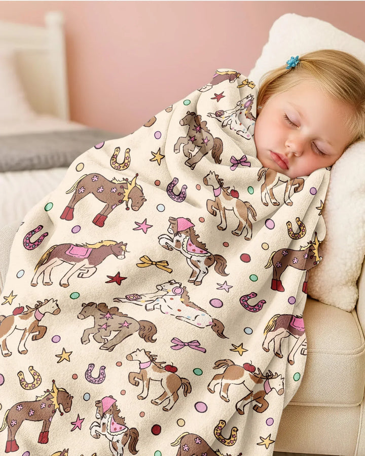 Lil' Buckaroo Bamboo Blanket