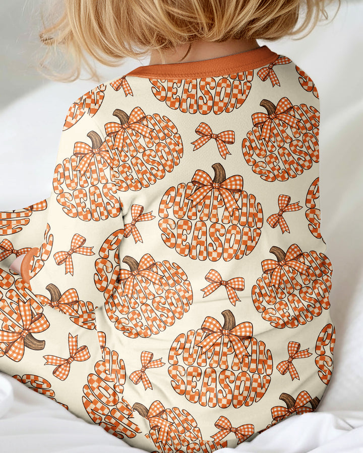 Pumpkin Season Bamboo Convertible Zippy