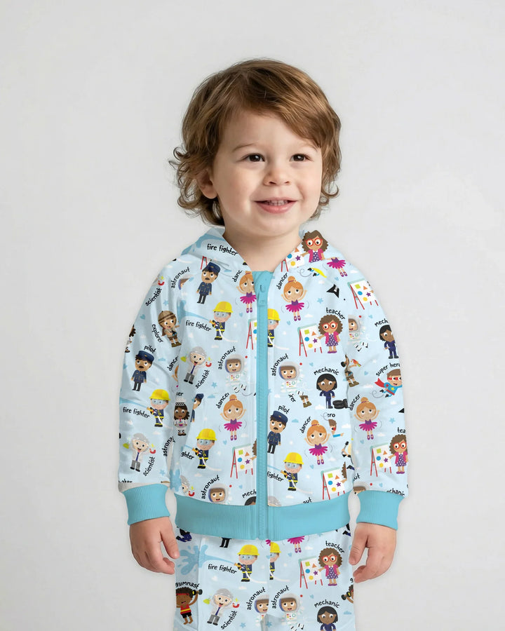 When I Grow Up Bamboo Zip Hoodie