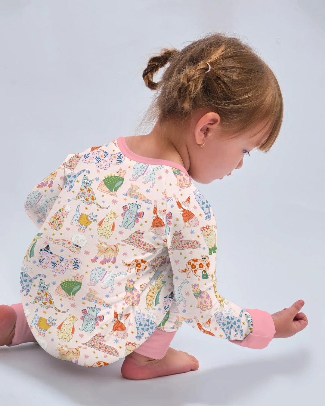 Gerippte Babykleidung mit individuellem Foto - Weich &amp; Skizzenhaft