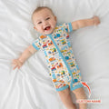 Little Builder Friends Custom Name Bamboo Shorty Zippy