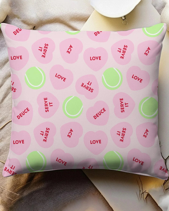 Tennis with Love Bamboo Pillow Case