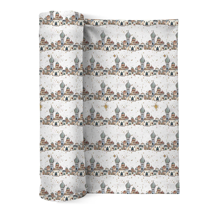 O Little Town of Bethlehem Swaddle Blanket