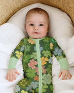 Lucky 4 Leaf Clover Bamboo Convertible Zippy