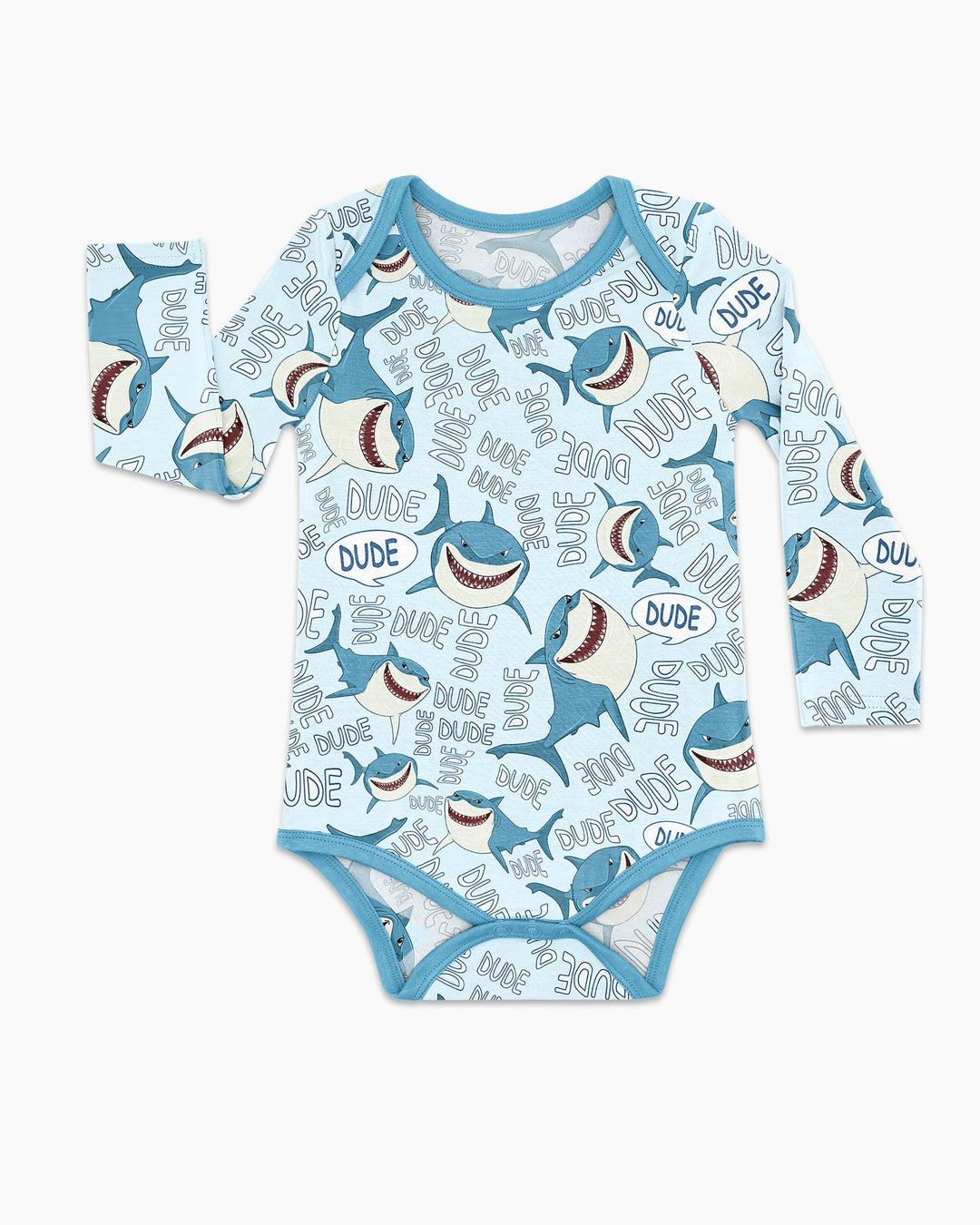 Gerippte Babykleidung mit individuellem Foto - Weich &amp; Skizzenhaft