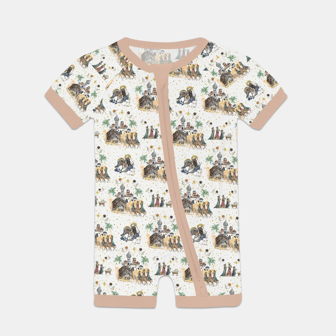 Nativity Christmas Family Matching Family Shorty Zippy