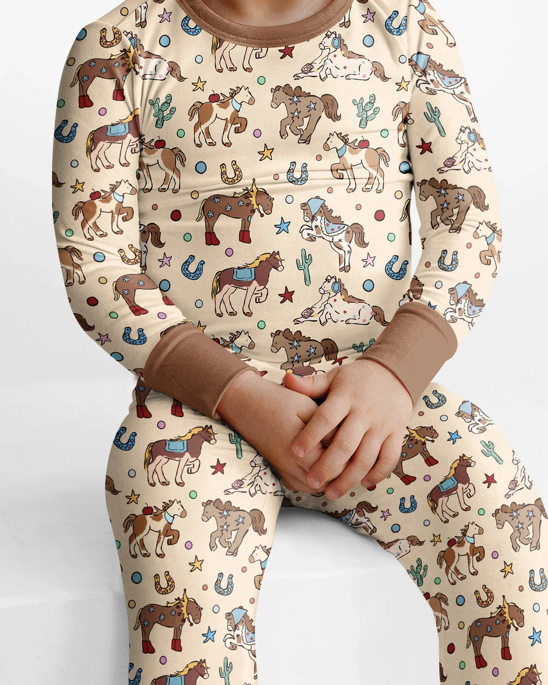 Lil' Buckaroo Bamboo Two Piece Long Sleeve Pajama Set