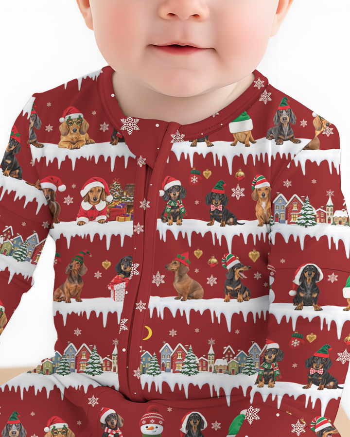 Dachshund Through The Snow Bamboo Convertible Zippy