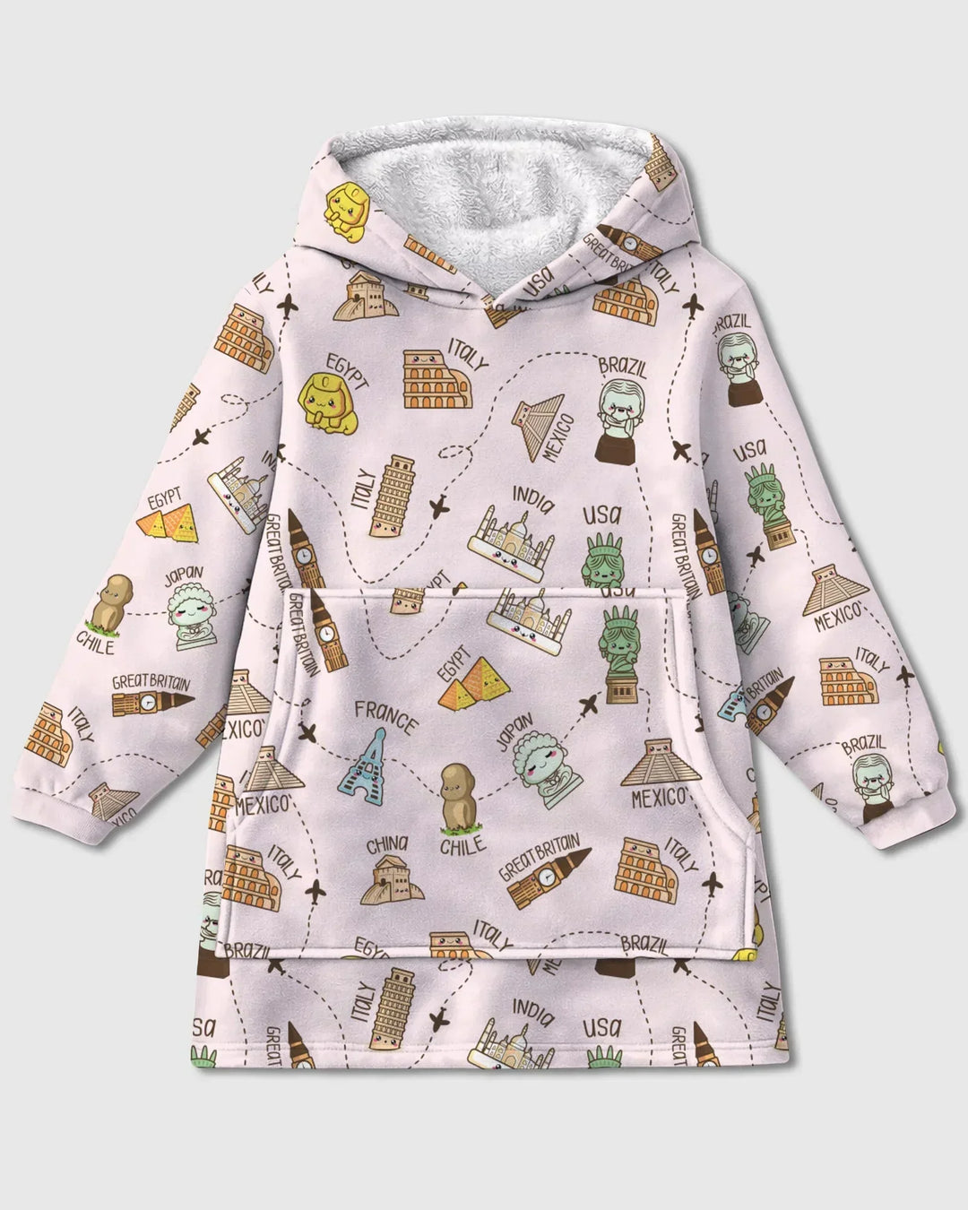 Kawaii World Tour Wearable Blanket Hoodie