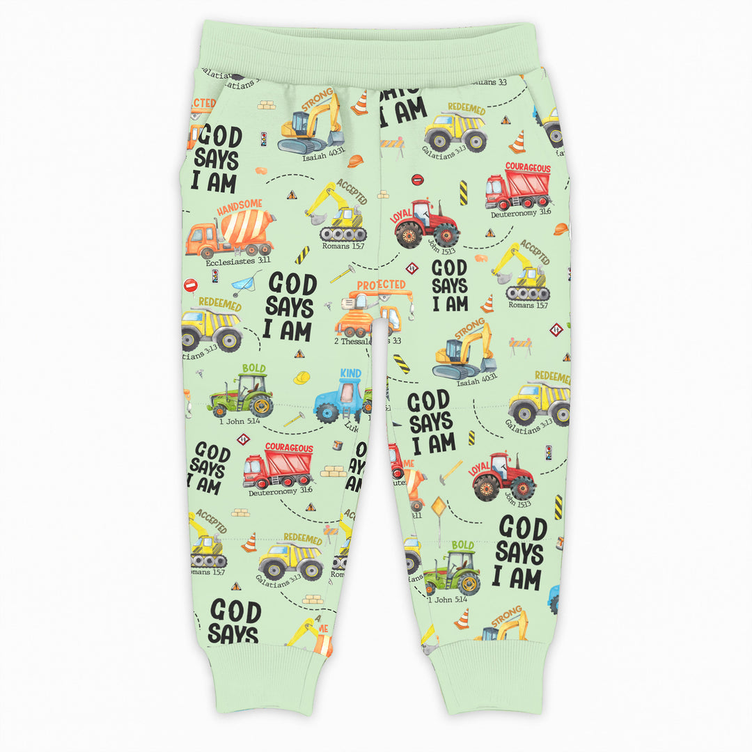 God Says I Am Boy Jogger