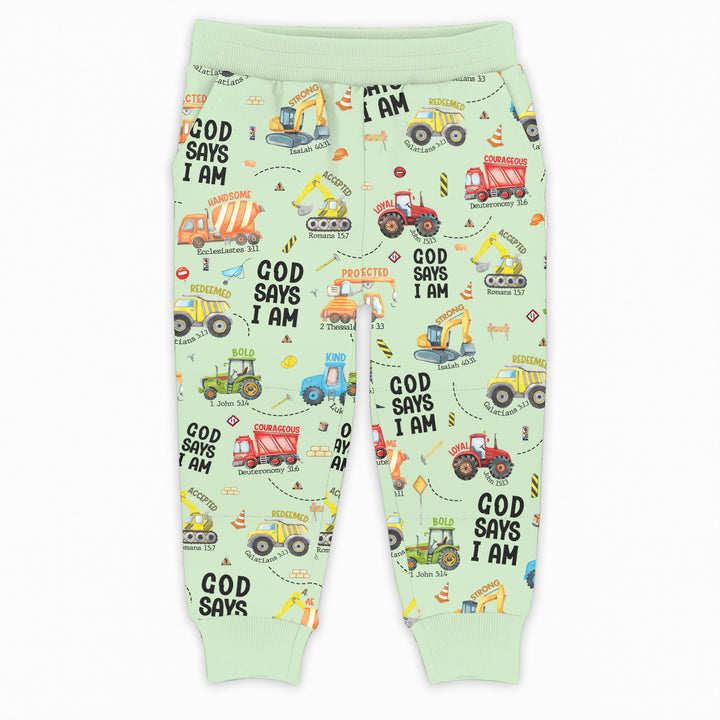 God Says I Am Boy Jogger