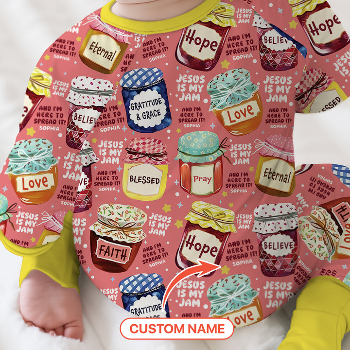 Jesus Is My Jam Custom Name Convertible Zippy