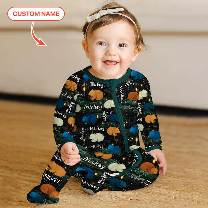 Gerippte Babykleidung mit individuellem Foto - Weich &amp; Skizzenhaft