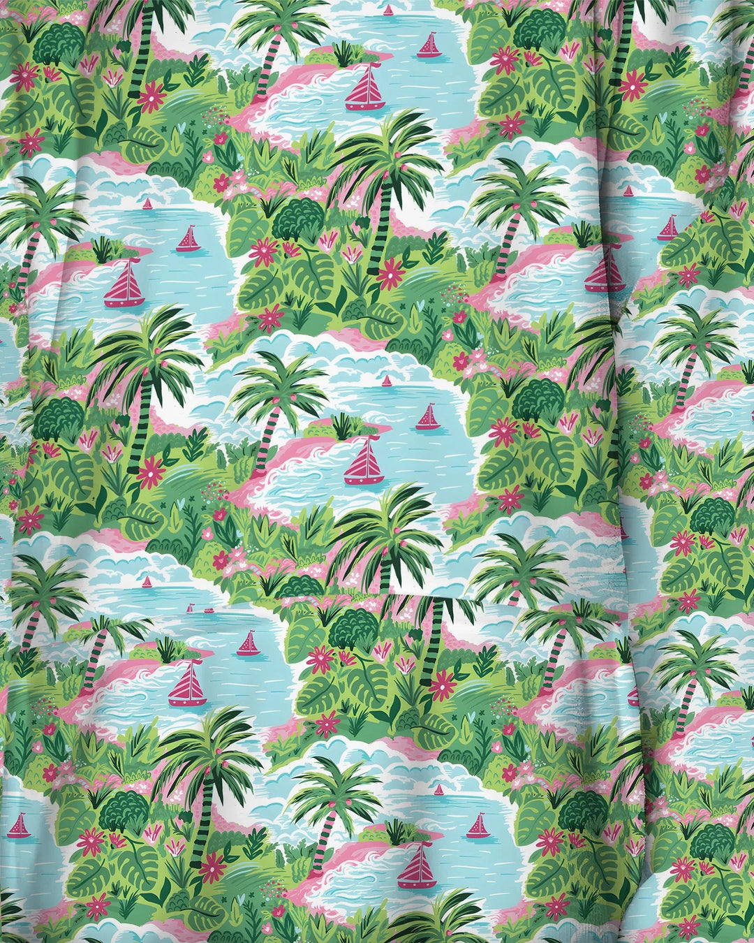 Preppy Coast Beach Club Wearable Bamboo Blanket Hoodie