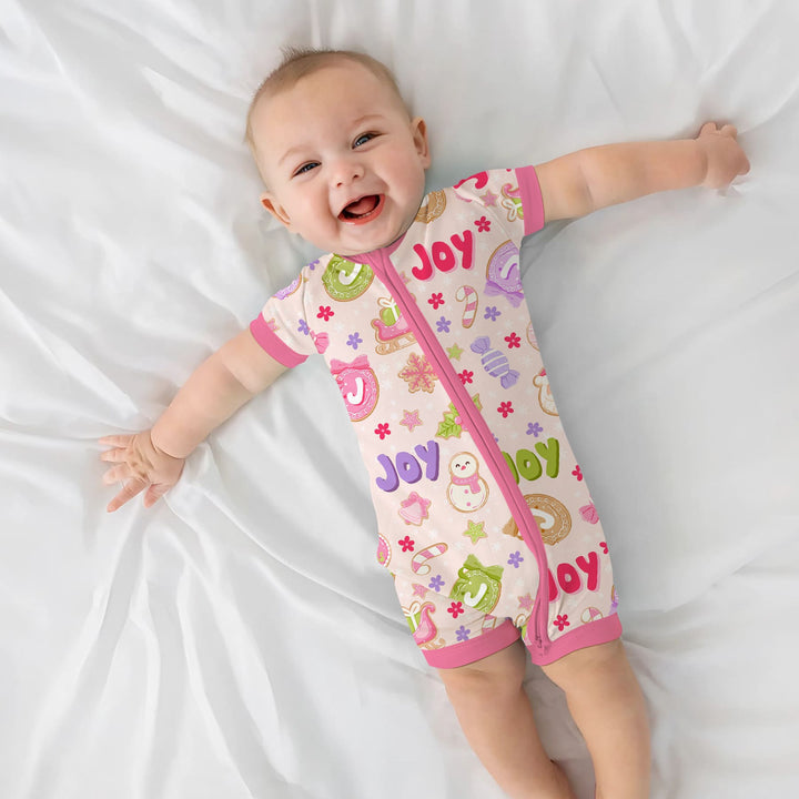 Custom Name Christmas Cookies Shorty Zippy