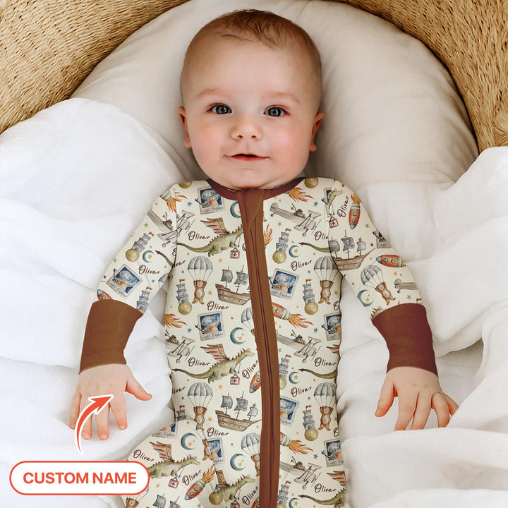 Adventure Dreams Custom Name Convertible Zippy