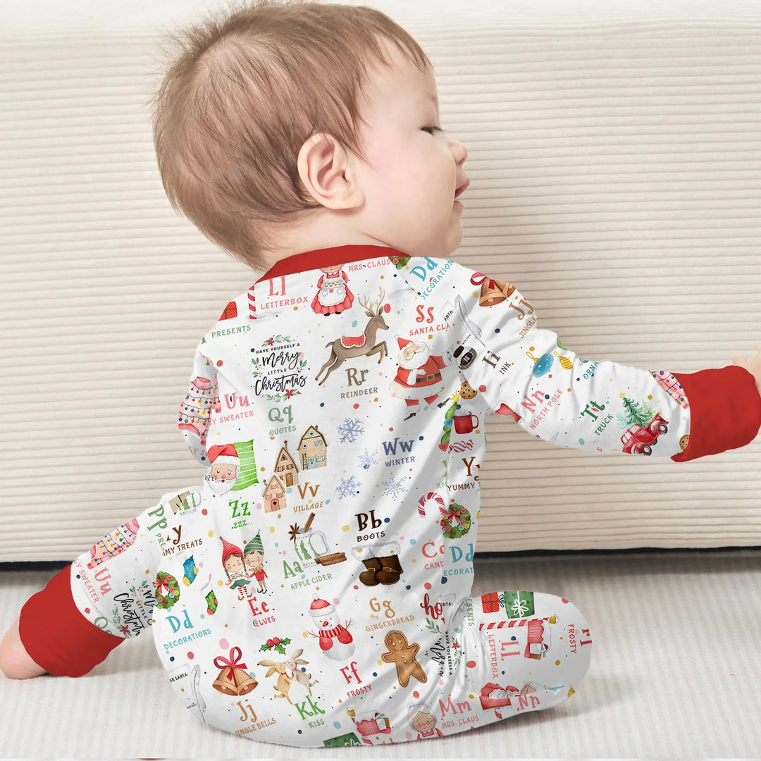 Christmas Alphabet Convertible Zippy