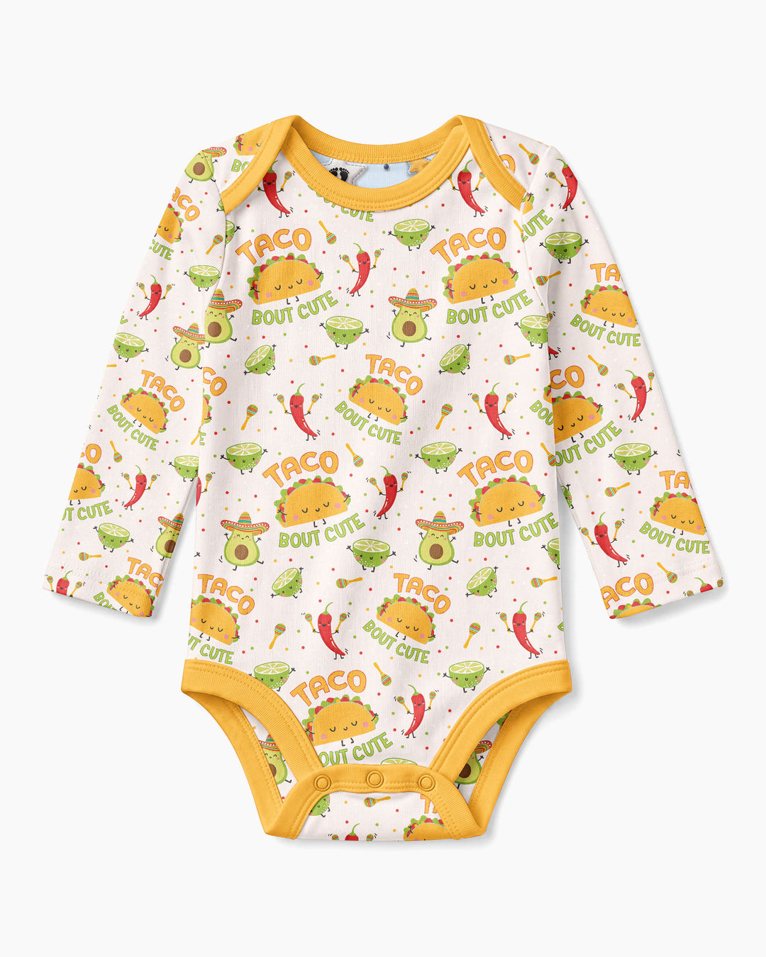 Funny Taco Bamboo Bodysuit