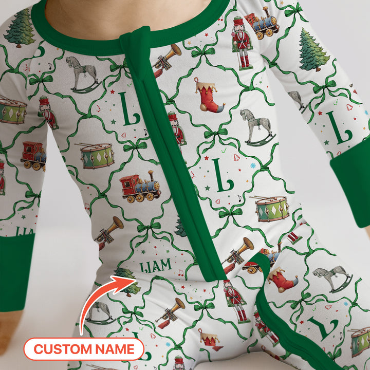 Vintage Christmas Toy Custom Name Boy Convertible Zippy