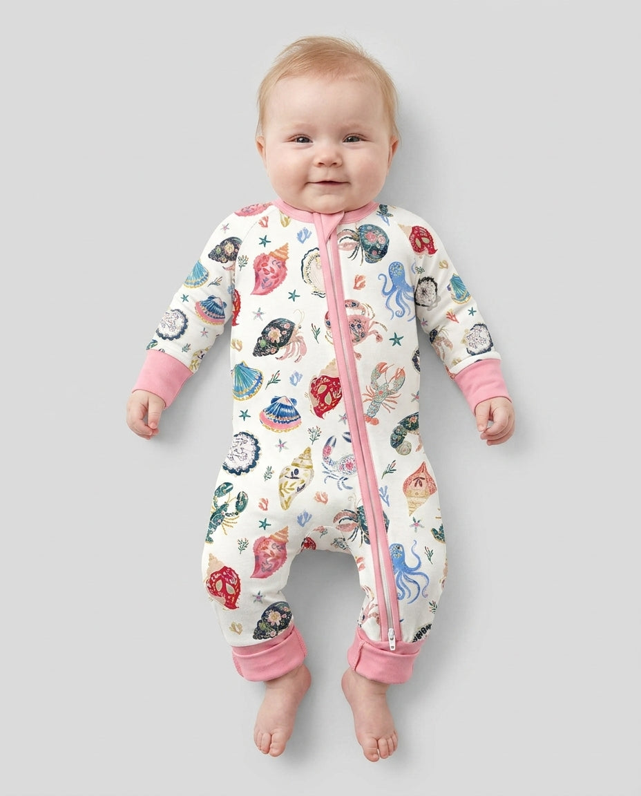 Gerippte Babykleidung mit individuellem Foto - Weich &amp; Skizzenhaft